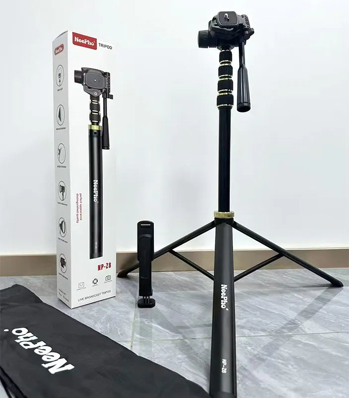 NeePho NPZ8 220cm Live Broadcast Tripod Phone Holder