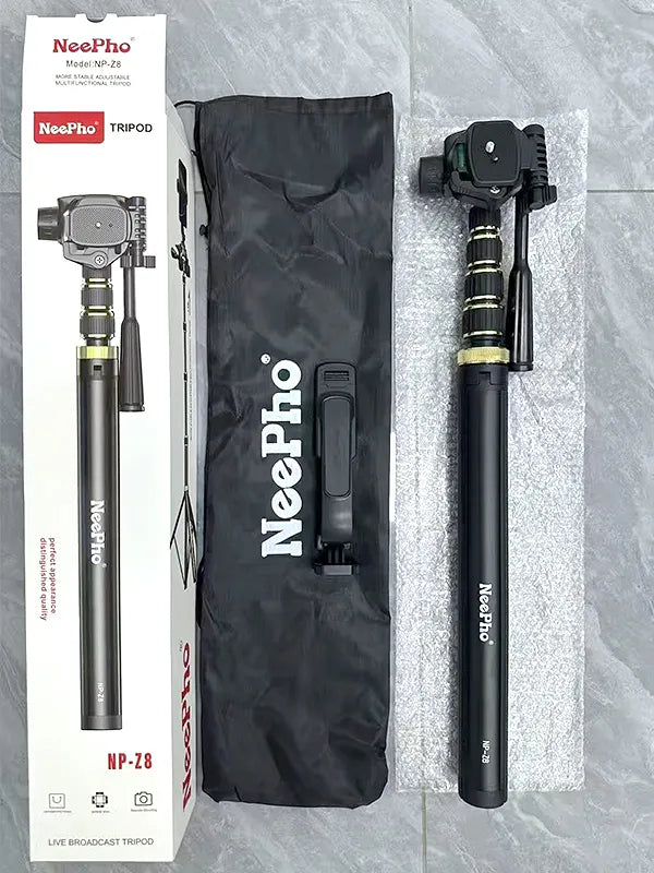 NeePho NPZ8 220cm Live Broadcast Tripod Phone Holder
