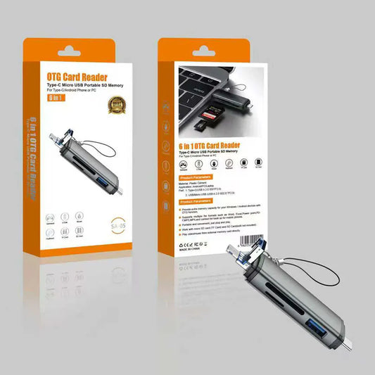 6 in 1 OTG Card Reader SA05