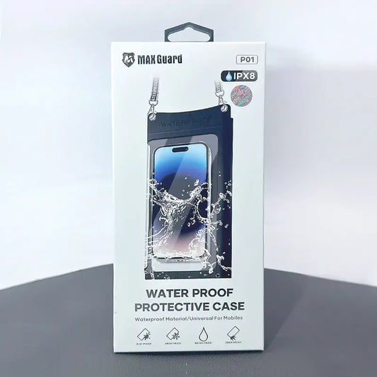 Maxguard P01 IPX8 Waterproof Case Fits 5-6.9 inch
