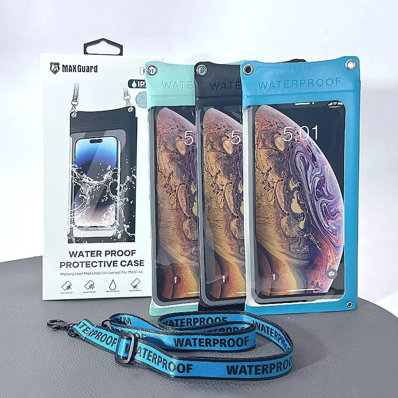 Maxguard P01 IPX8 Waterproof Case Fits 5-6.9 inch