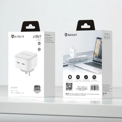 Maxguard  PD-40W USB C+C Power adapter (AC) wall charger