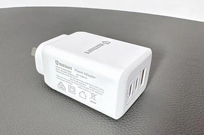 Maxguard W65A0365F 65W PD Wall Charger (Works for laptops, tablets, and phones)