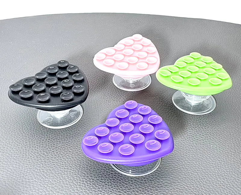 Kinglink Pop Suction Heart Phone Holder