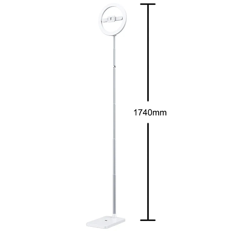 Phone Floor Stand with Ring Light R10