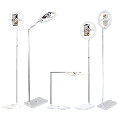 Phone Floor Stand with Ring Light R10