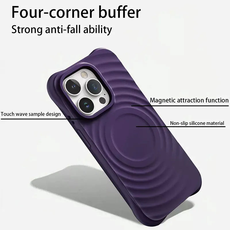 Case for iPhone 17 Pro 6.3 Maxguard Ripple MagFit (casetify style)