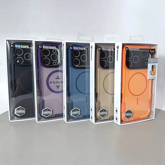 Case for iPhone 17 Pro 6.3 Maxguard Rock Shield Magfit