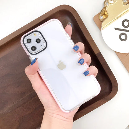 S10 5G tech tpu soft case (clear)
