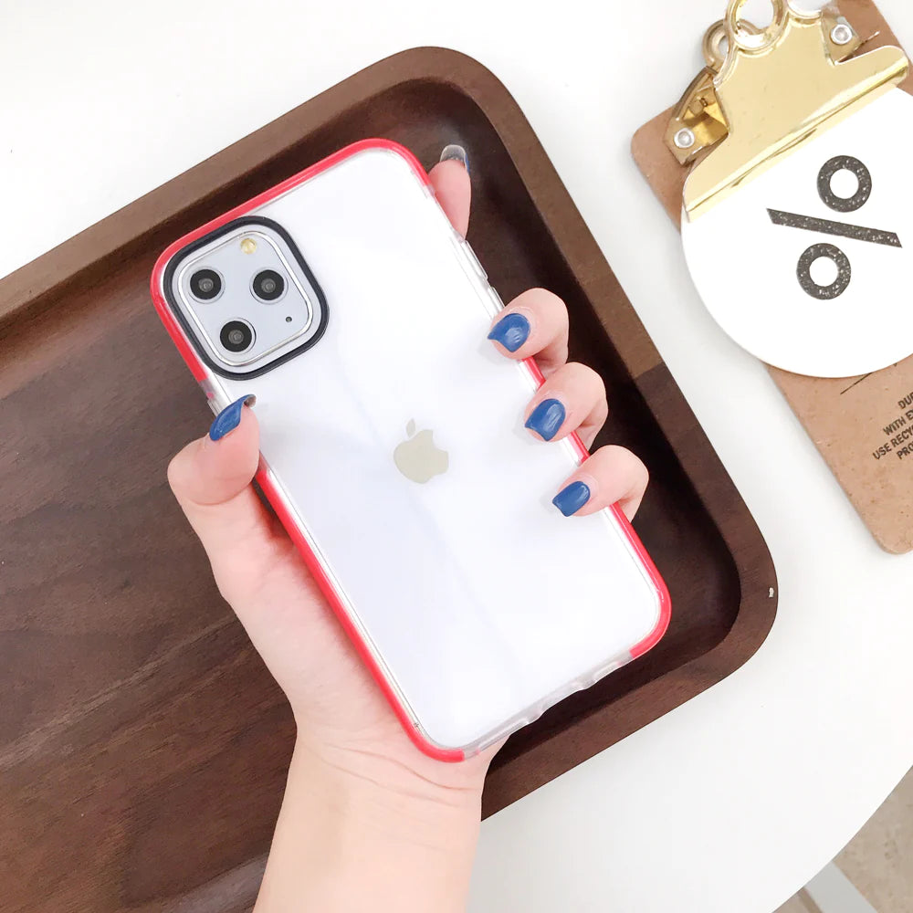 S10 5G tech tpu soft case (clear)