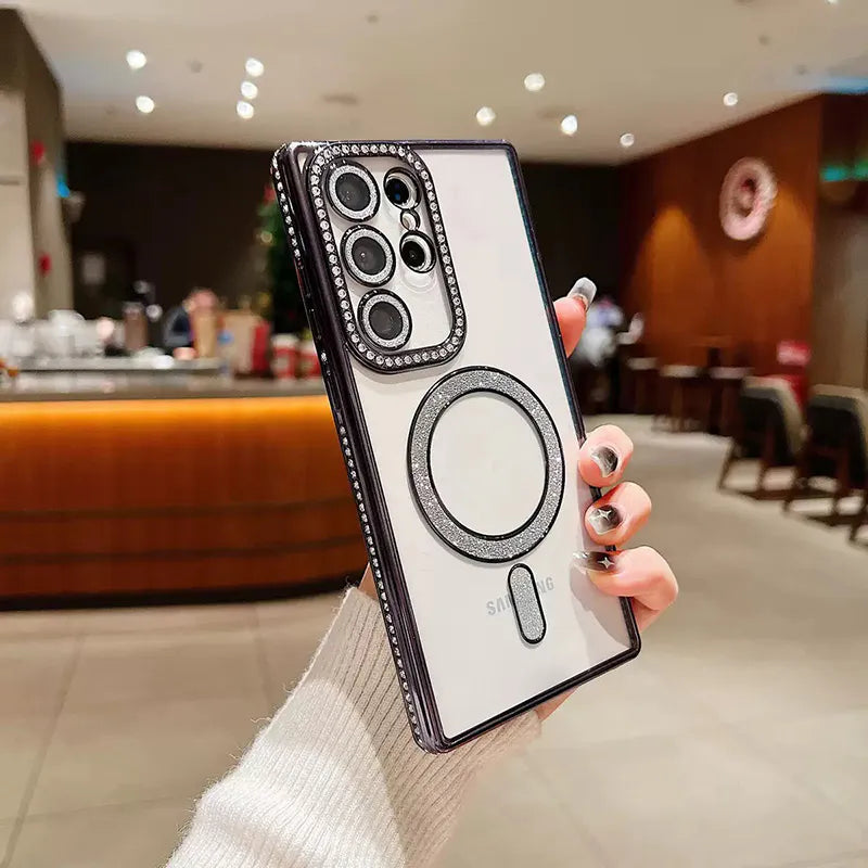 S26 Kinglink Glitter Bling Design MagFit case