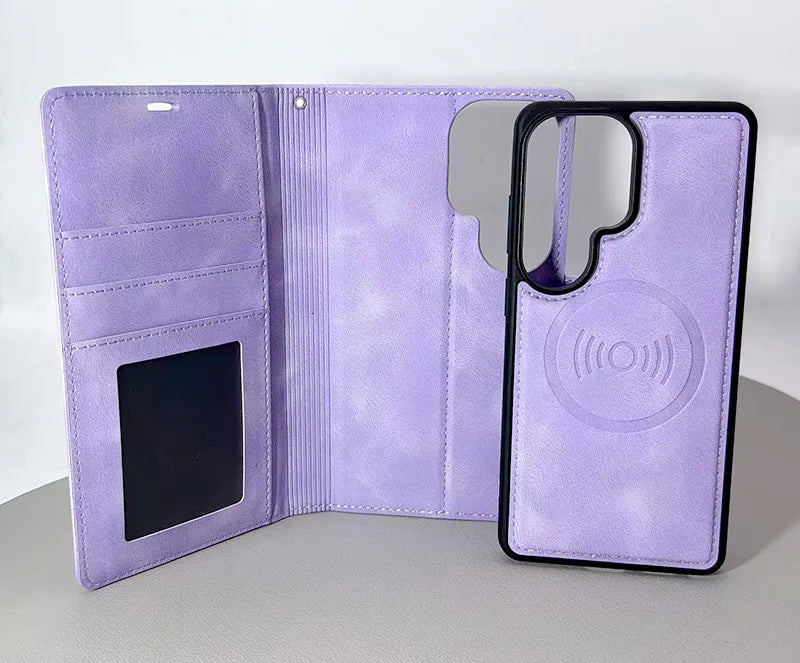 S25 Ultra Hanman 2 in 1 Detachable Magnetic Wallet case