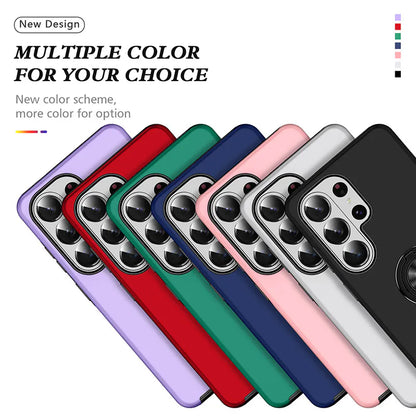 S26 Ultra Kinglink mag ring case with kickstand