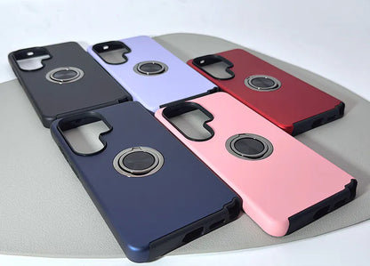 S24 FE Kinglink mag ring case with kickstand
