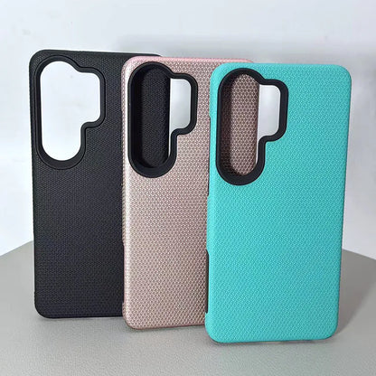 S25 Ultra triangle series thin color baocai case
