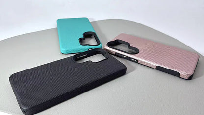 S25 Ultra triangle series thin color baocai case