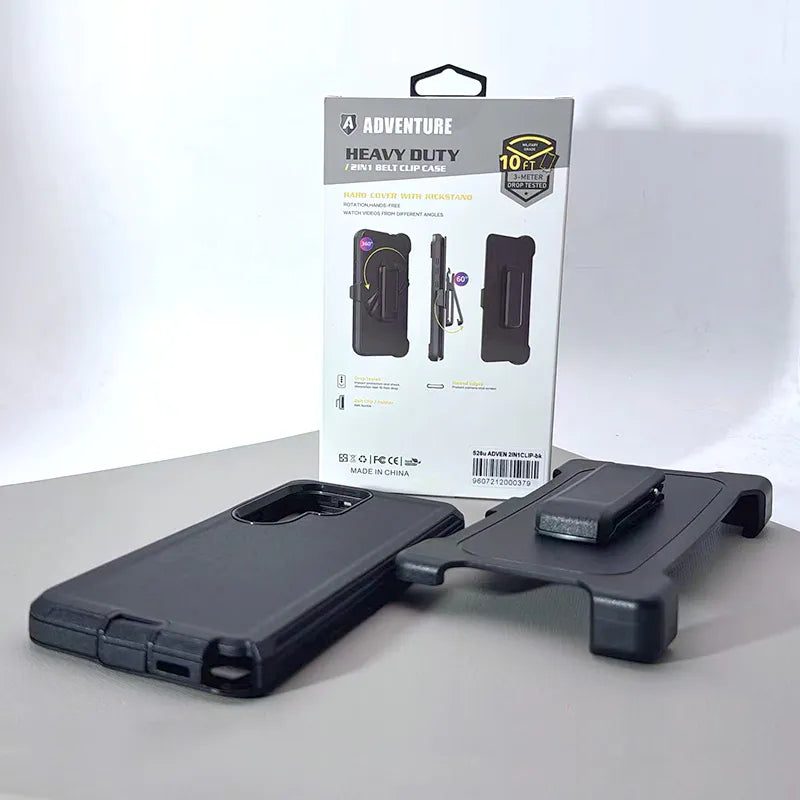 S24/S25 Adventure heavy duty 2 in 1 belt clip case