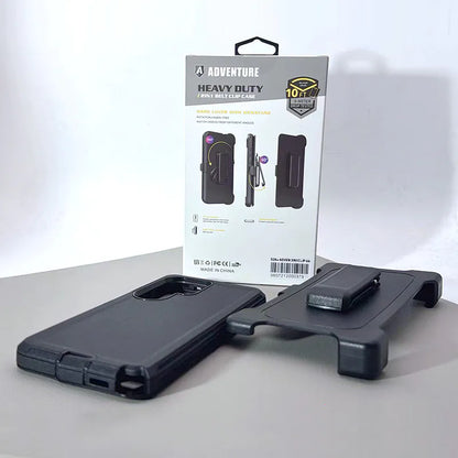 S25 Ultra Adventure heavy duty 2 in 1 belt clip case