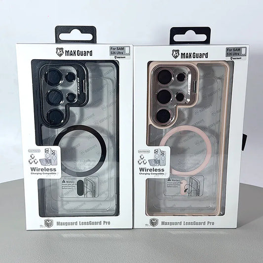 S24 Ultra Maxguard MagFit LensGuard Pro with Cameras Protector