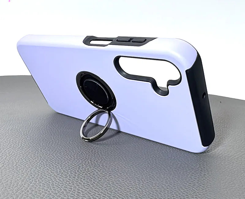 Samsung A12 Kinglink mag ring with kickstand case