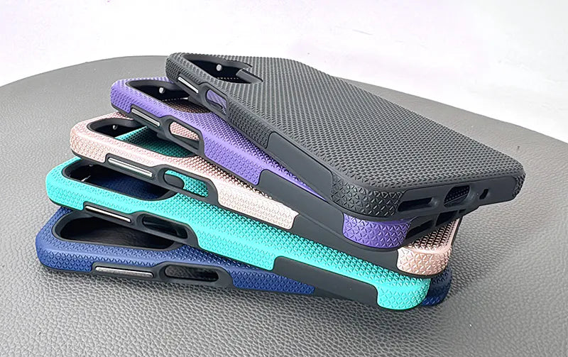 SAMSUNG A12 Triangle Series Series thin color baocai Case