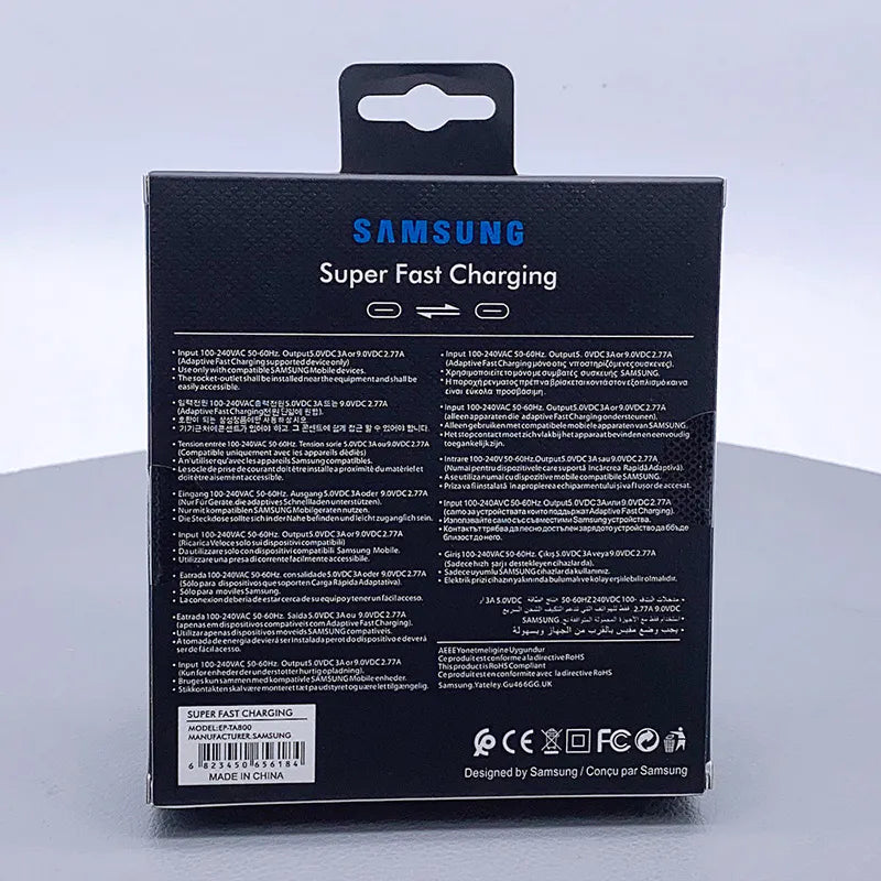 Sam or Note10 wall charge with Type-C combo