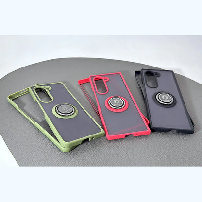 Samsung Z Fold6 Ring TPU PC Case