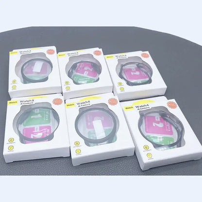 TPU/ pc+glass case For Samsung Watch