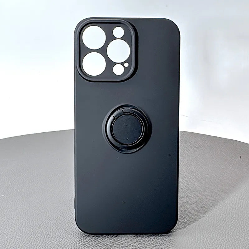 Case for iPhone 16 6.1 Kinglink Silicone Ring