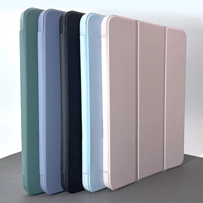 Case for Ipad new 9.7 ‌A10 Fusion/air 1 A7/air 2 A8X smart c jelly penslot SNAPFOLD