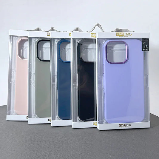 Case for iPhone 16 6.1 Kinglink Softguard Silicone