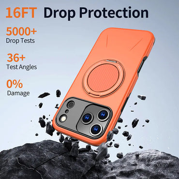 Case for iPhone 17 Pro 6.3 Maxguard Spin Grip MagFit