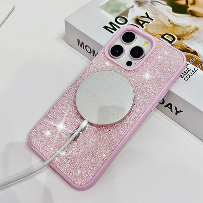 Case for iPhone 17 Pro 6.3 Maxguard Stylish Diamond MagFit