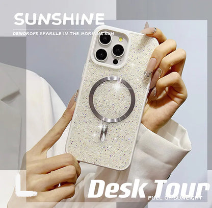 Case for iPhone 17 Pro 6.3 Maxguard Stylish Diamond MagFit