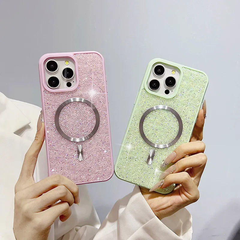 Case for iPhone 17 Pro max 6.9 Maxguard Stylish Diamond MagFit