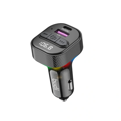 Budi CCT06B Car Wireless FM Transmitter & Charger