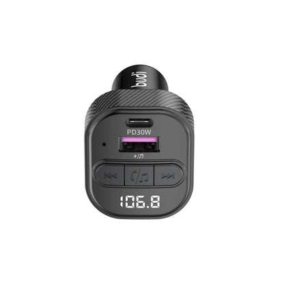 Budi CCT06B Car Wireless FM Transmitter & Charger