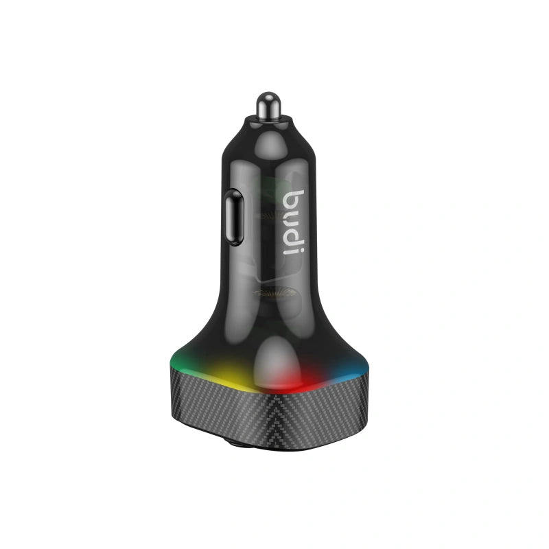 Budi CCT06B Car Wireless FM Transmitter & Charger