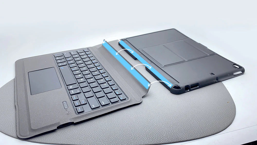 Case for iPad 11th (A16)/10th (A14) Smart magnetic detachable keyboard T208