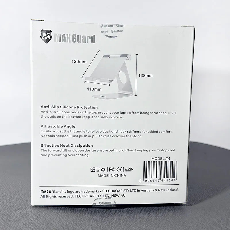 Maxguard T4 Universal Adjustable Metal Desktop Stand