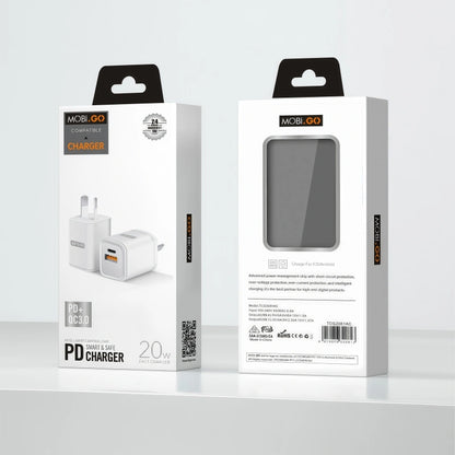Mobigo TCS2081AC PD 20W wall charger
