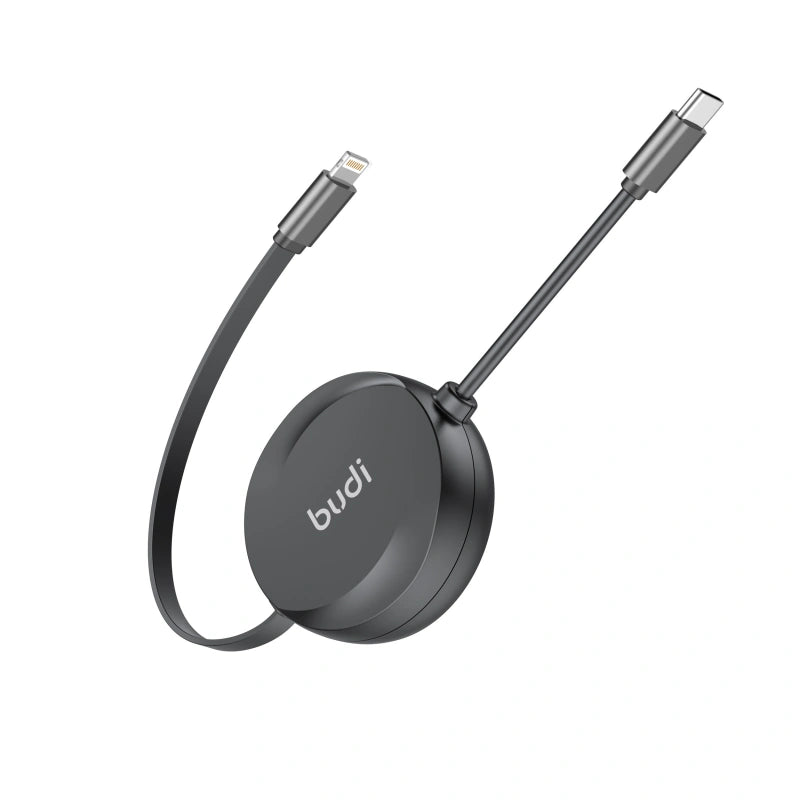 Budi DC257TL10B 1m 27W Type-C to Lightning Cable