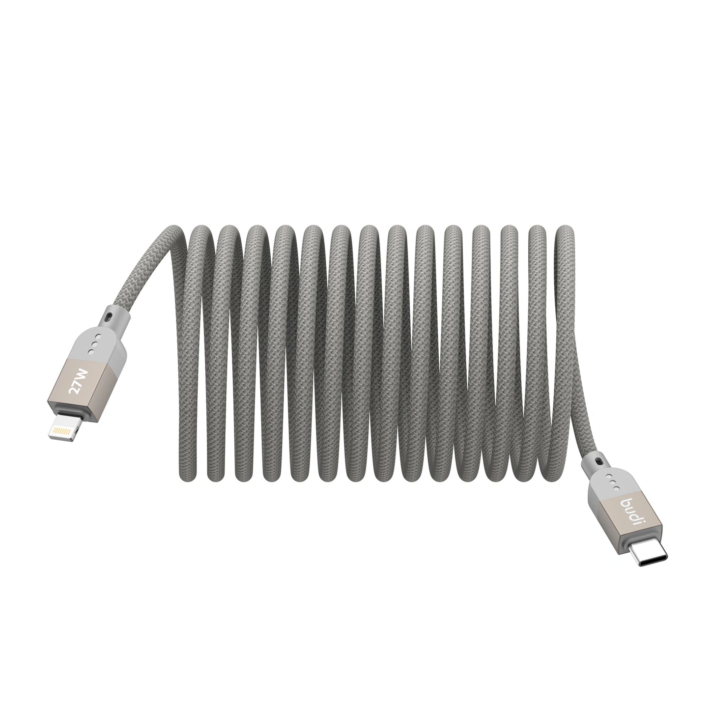 Budi DC268TL10 1m 27W Type-C to Lightning Cable