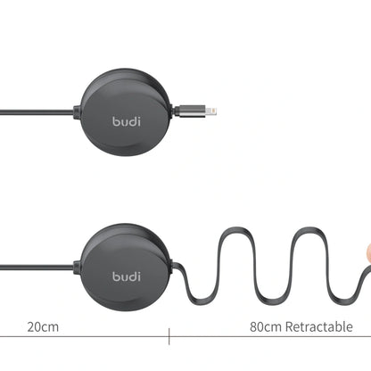 Budi DC257TL10B 1m 27W Type-C to Lightning Cable