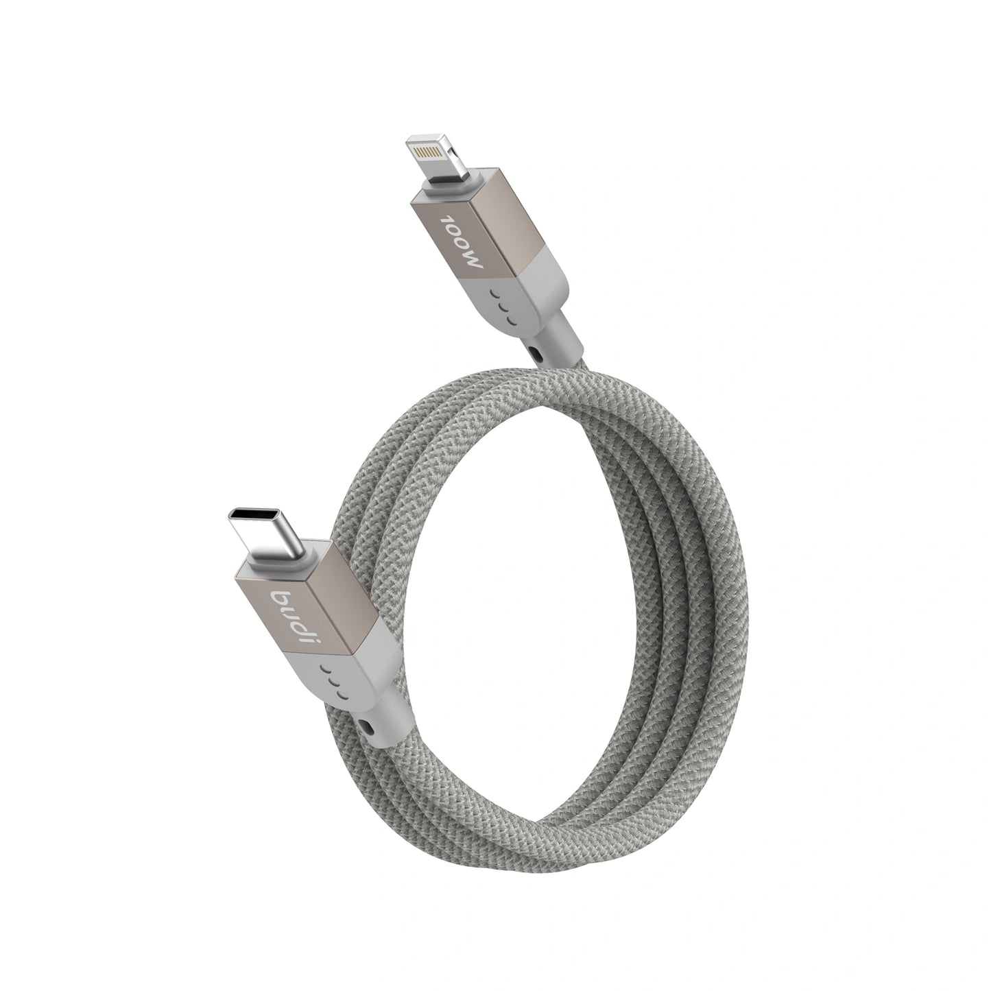 Budi DC268TL10 1m 27W Type-C to Lightning Cable