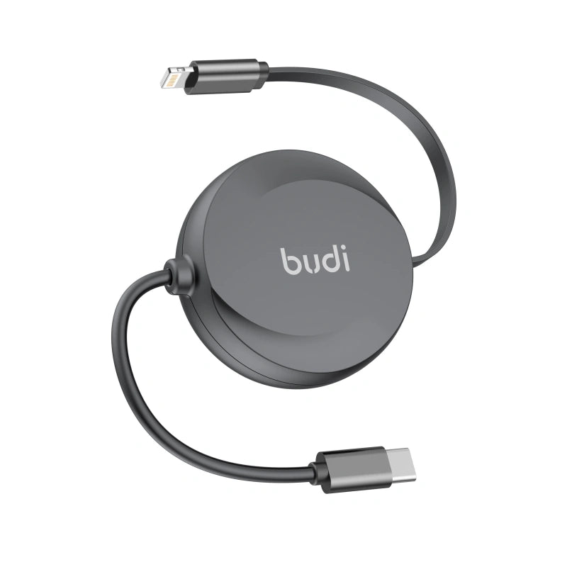 Budi DC257TL10B 1m 27W Type-C to Lightning Cable