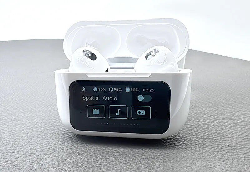 Maxguard TMS01 bluetooth earphone with LED Color Touchscreen