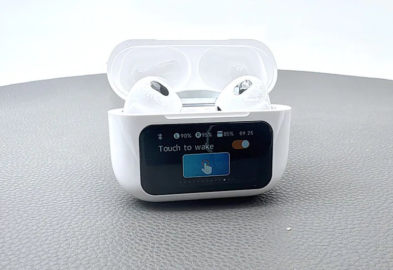 Maxguard TMS01 bluetooth earphone with LED Color Touchscreen