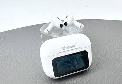 Maxguard TMS01 bluetooth earphone with LED Color Touchscreen