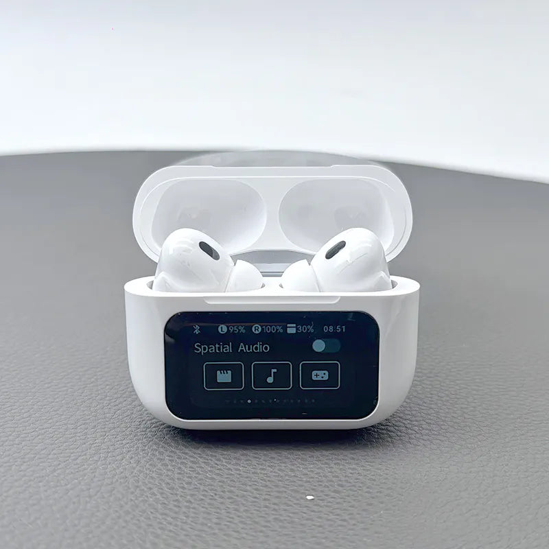 Maxguard TMS02 bluetooth earphone with LED Color Touchscreen
